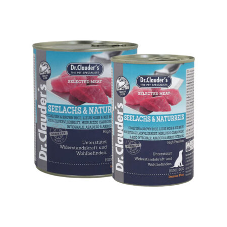 Dr.Clauder's Pure Meat Immun Plus Losos i natur riža