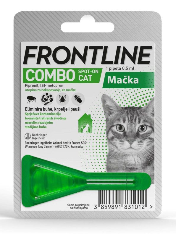FRONTLINE® (Boehringer) Combo ampula za mačke 1x0,5ml