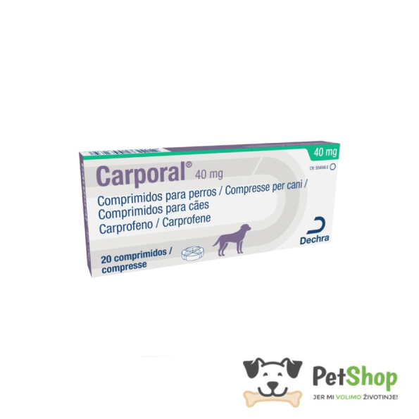 Carporal tablete za pse 40 mg