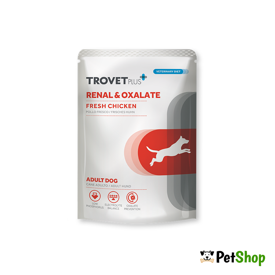 TROVET PLUS Pouch Dog Renal Oxalate