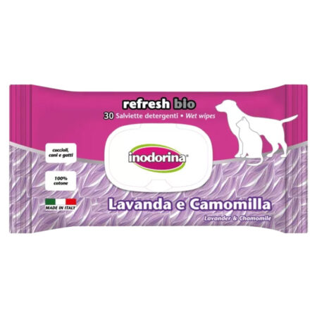 Inodorina Refresh Bio - vlažne maramice 30 kom
