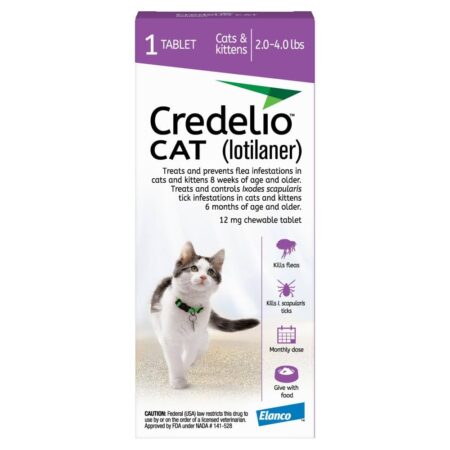 Credelio Cat - tablete protiv buha i krpelja za mačke - 1 tableta